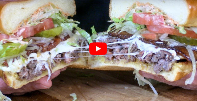Plancha Big Easy Bacon Cheese Smash Burger