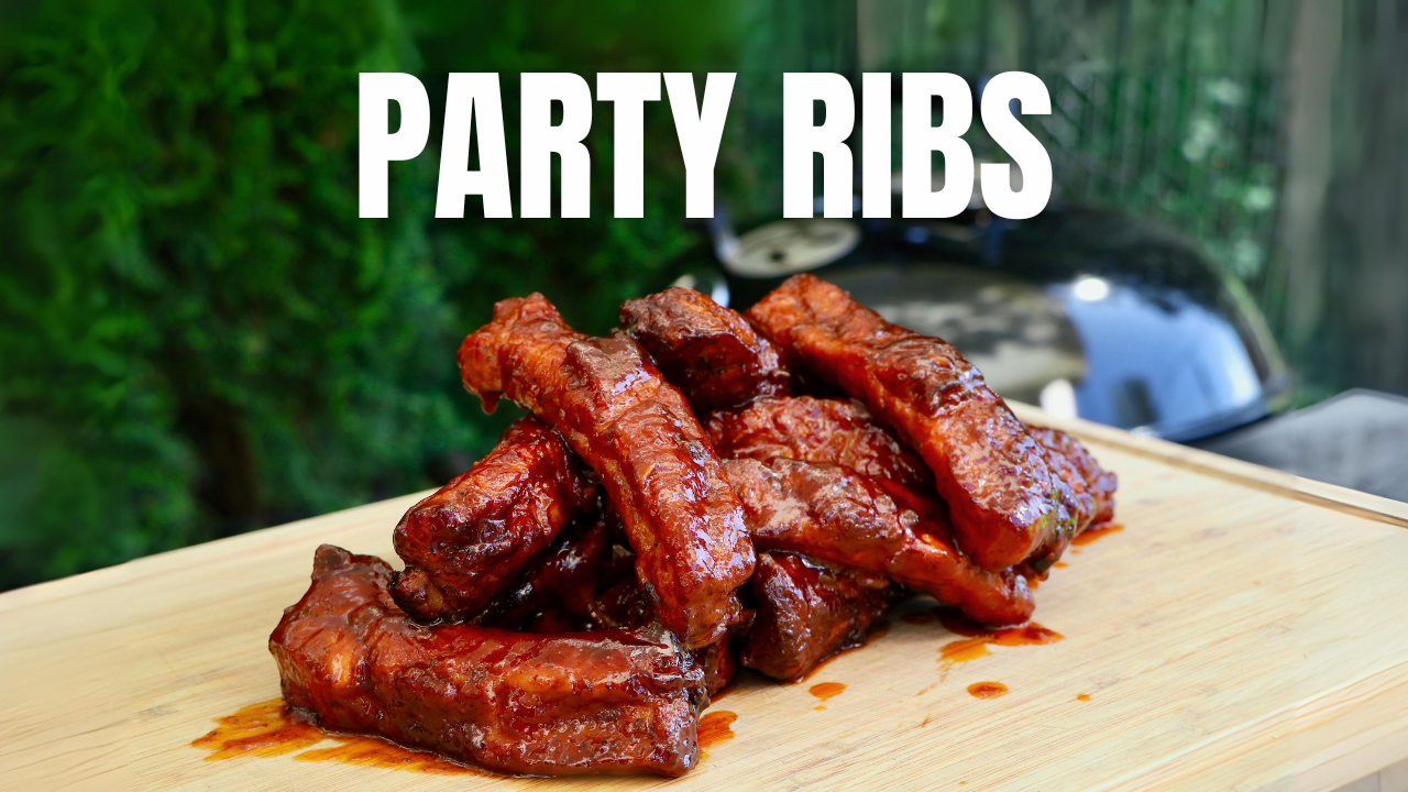 Smoked Party Ribs Recipe