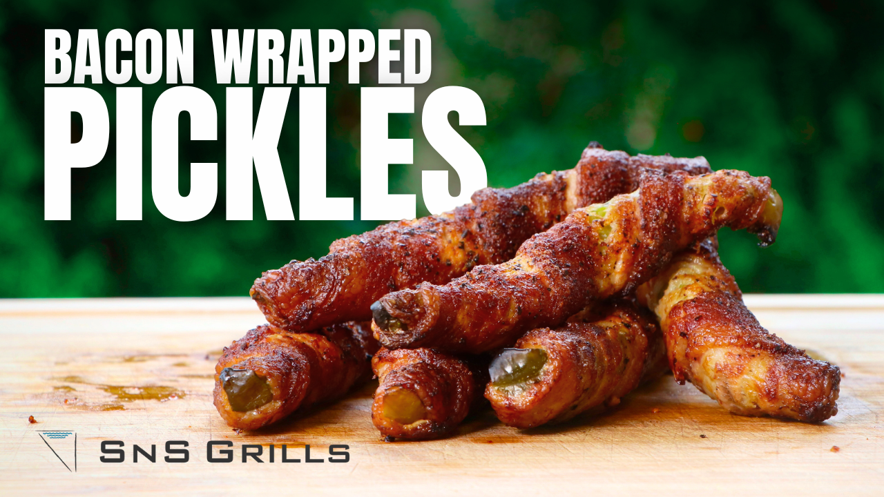 Smoked Bacon Wrapped Pickles Recipe