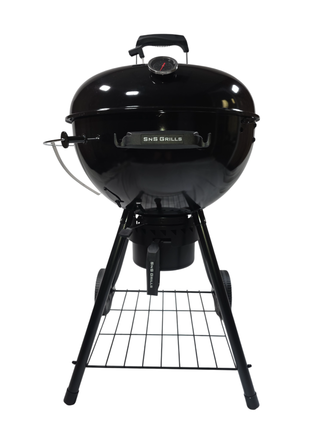 Slow ‘N Sear® Black Edition 22” Charcoal Kettle Grill