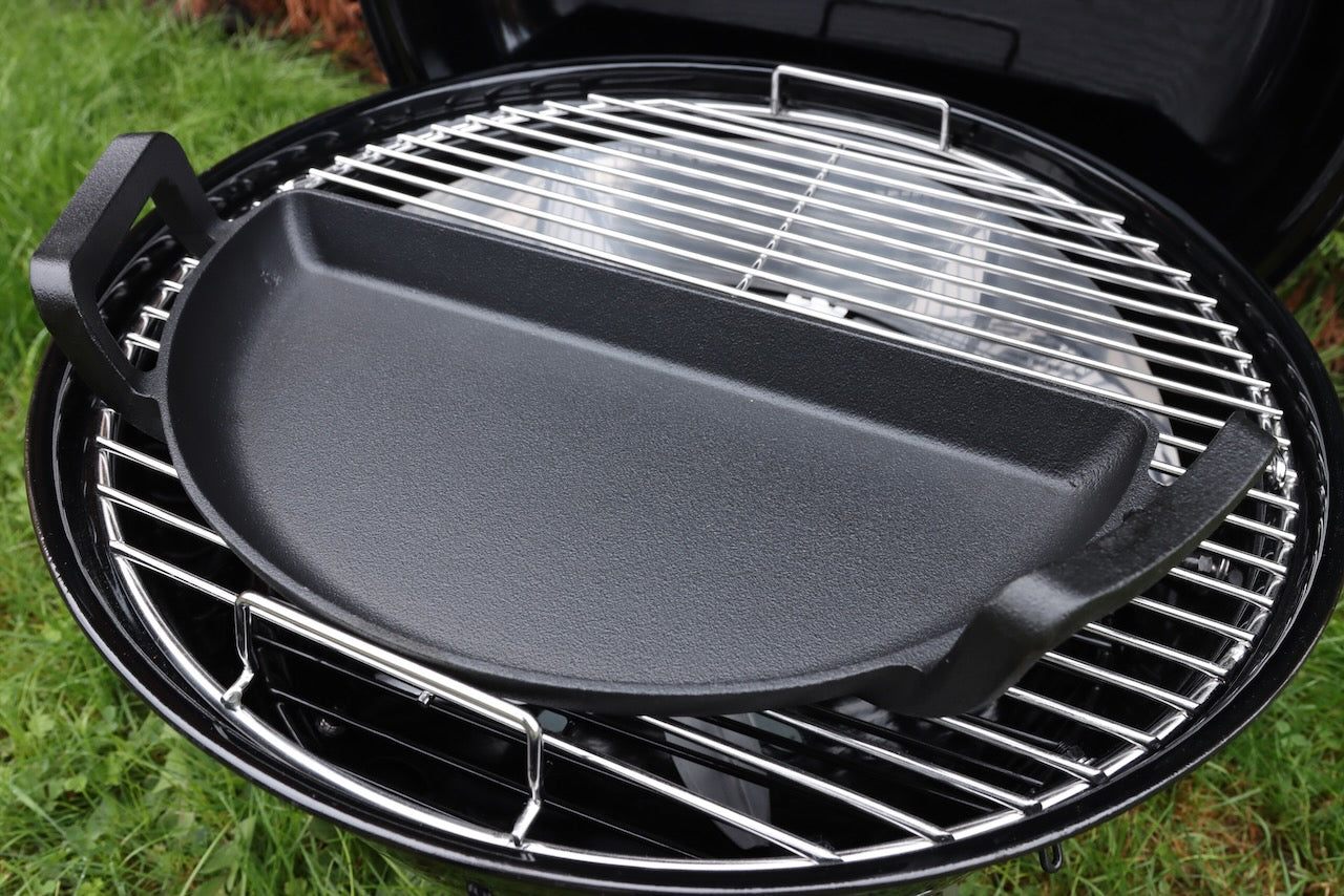 Drip 'N Griddle Pan - Cast Iron | SnS Grills