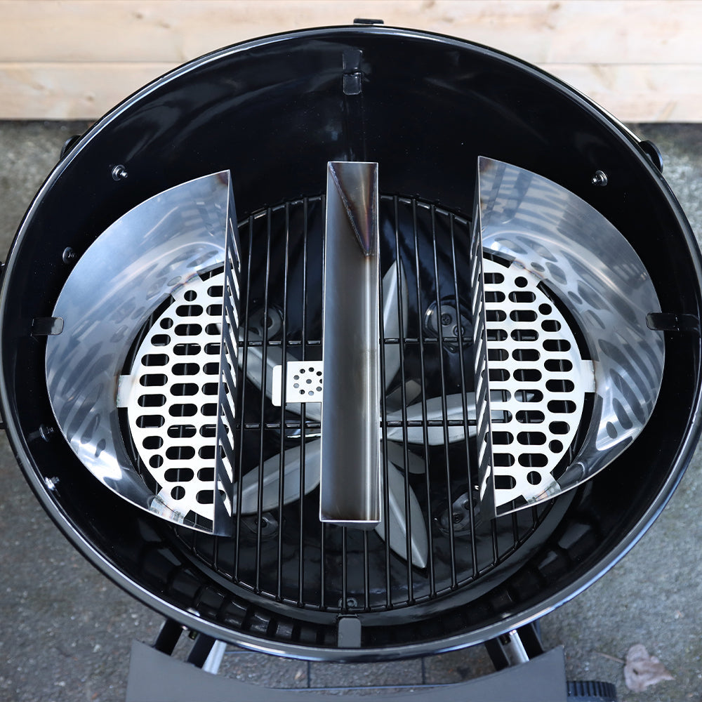 Slow 'N Sear® FireBaskets+ 2 in 1 Charcoal Baskets and Water Pan