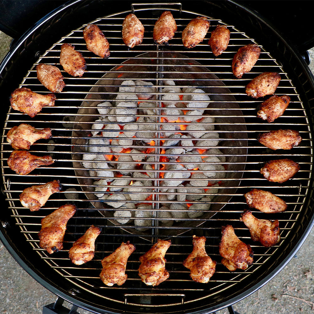 Slow 'N Sear® FireBaskets+ in Charcoal Baskets and Water Pan - Main Image