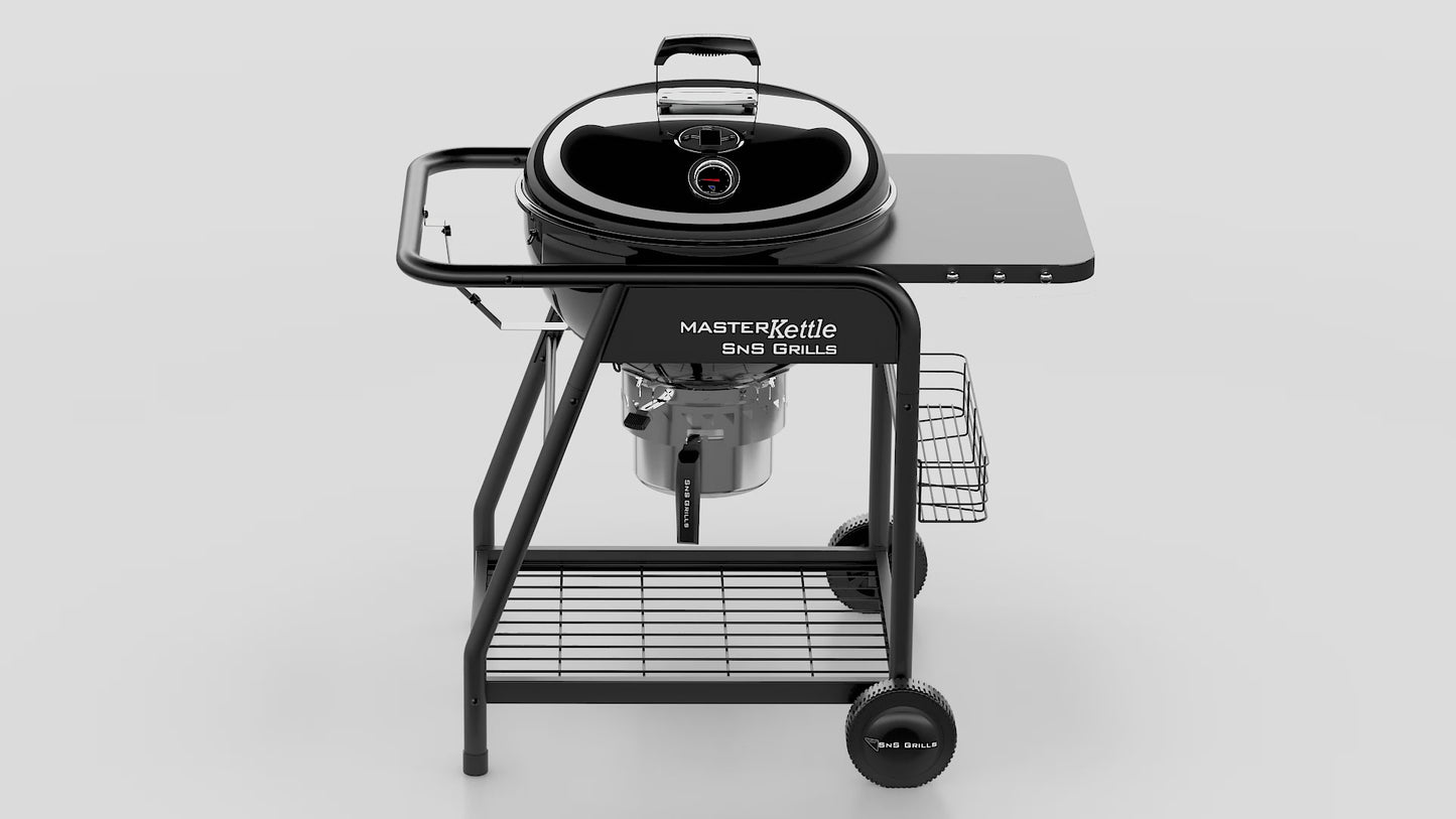SnS Grills MasterKettle Charcoal Grill + Smoker