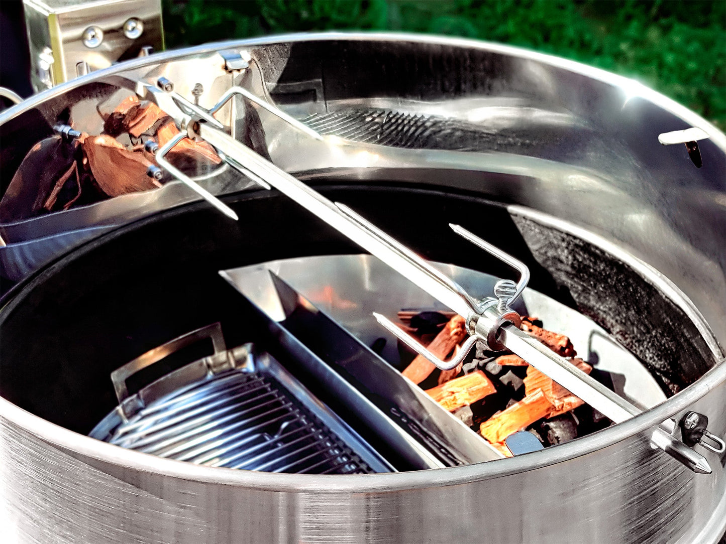 Slow 'N Sear® Kettle Ring Rotisserie Kit