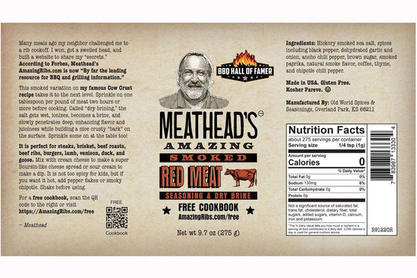 Meathead's Amazing Smoked Red Meat Seasoning & Dry Brine, Amazing Ribs