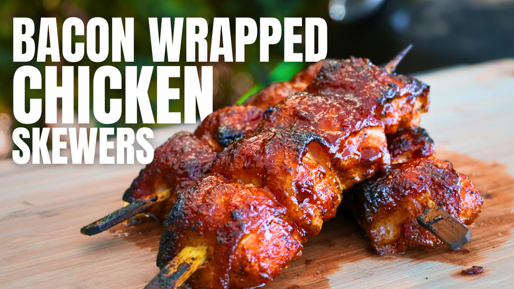 Bacon Wrapped Chicken Skewers Recipe