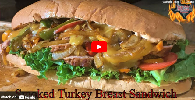 Slow ’N Sear® Kettle Smoked Turkey Sandwich