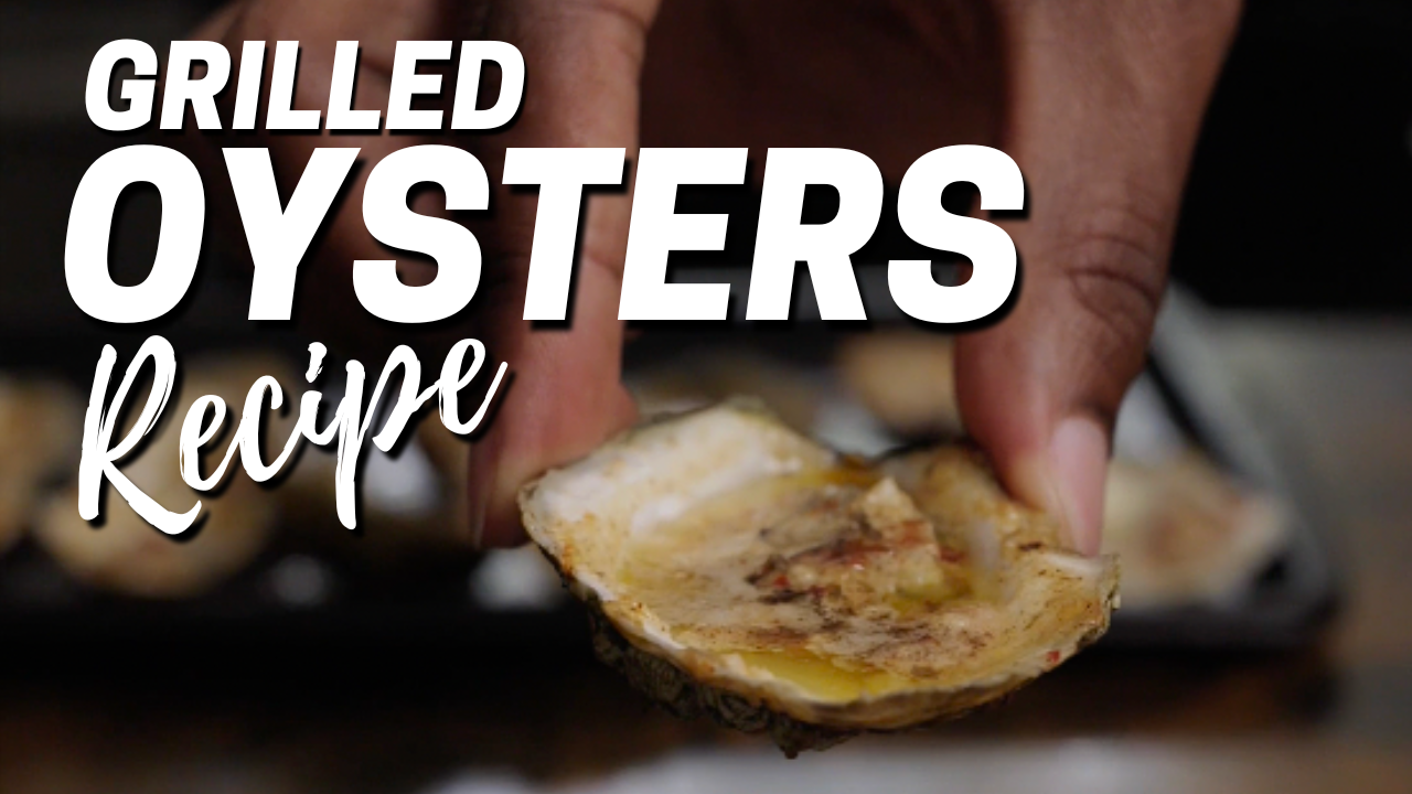 Grilled Oysters With Bacon Parmesan Butter