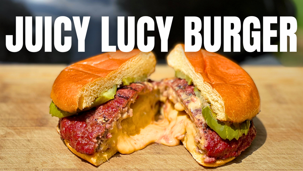 Juicy Lucy Burger Recipe - Cheese Stuffed Burgers