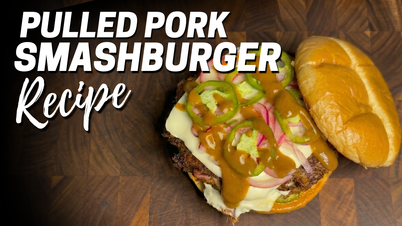 Pulled Pork Smashburgers Recipe