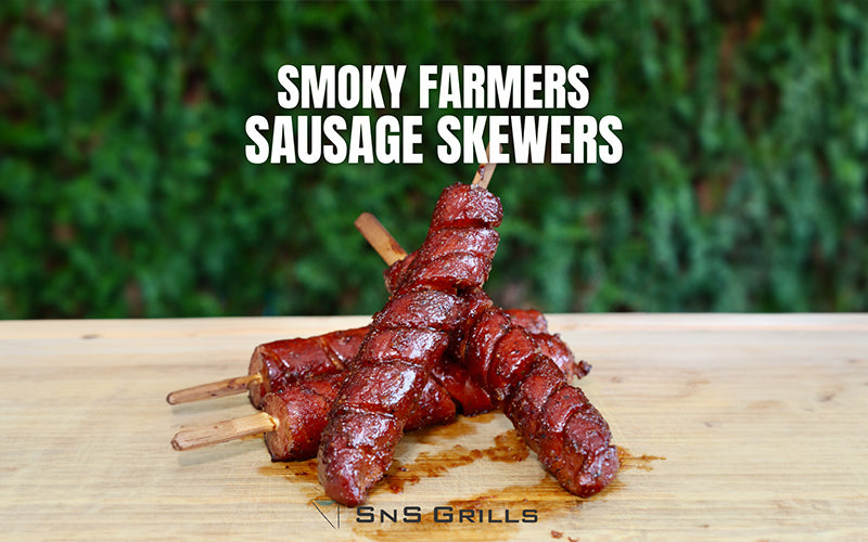 Smoky Farmers Sausage Skewers Recipe