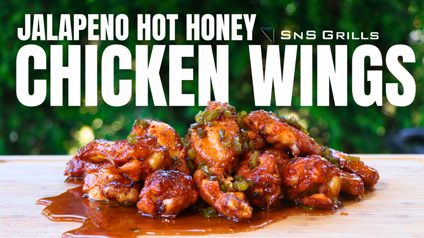 Jalapeno Hot Honey Chicken Wings Recipe