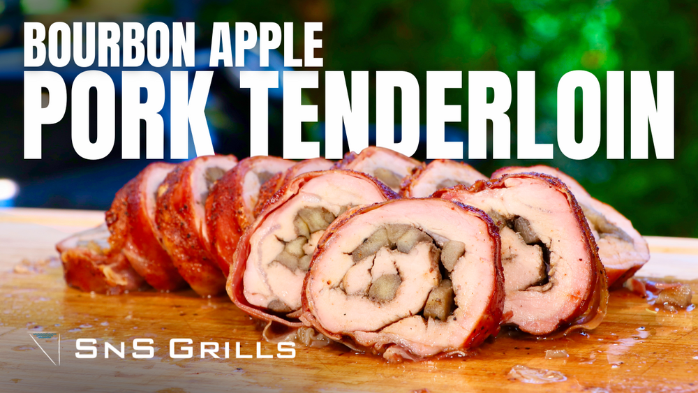 Bourbon Apple Stuffed Pork Tenderloin Recipe