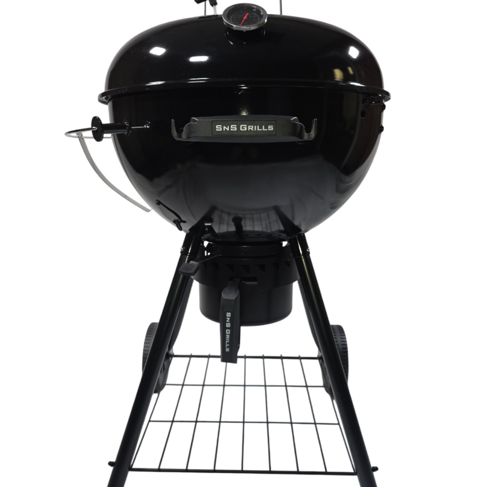 Slow ‘N Sear® Black Edition 22” Charcoal Kettle Grill
