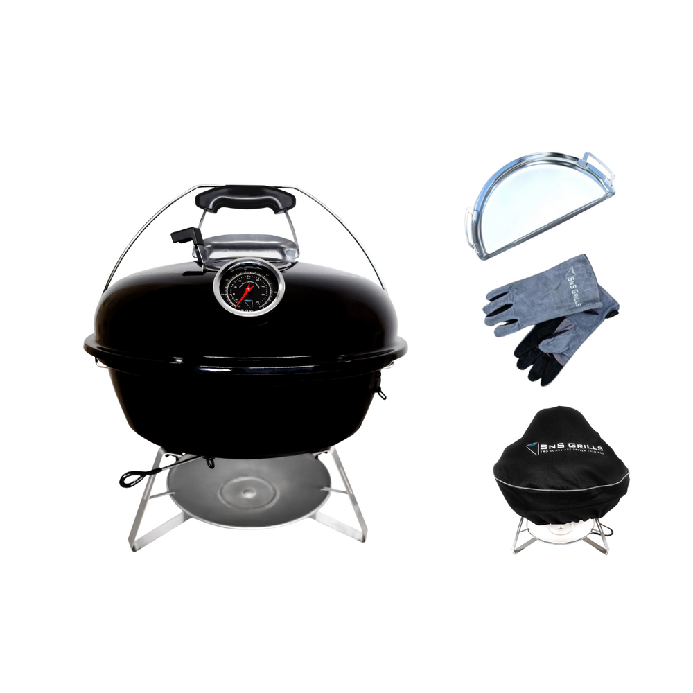 Slow 'N Sear® Home 'N Roam 18" Kettle Premium Bundle