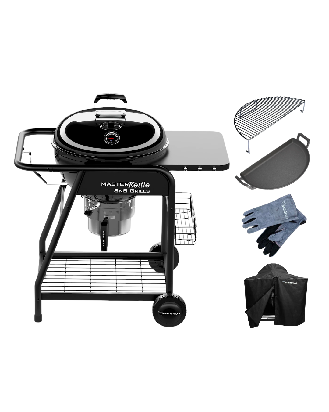Slow ‘N Sear® MasterKettle Platinum Bundle