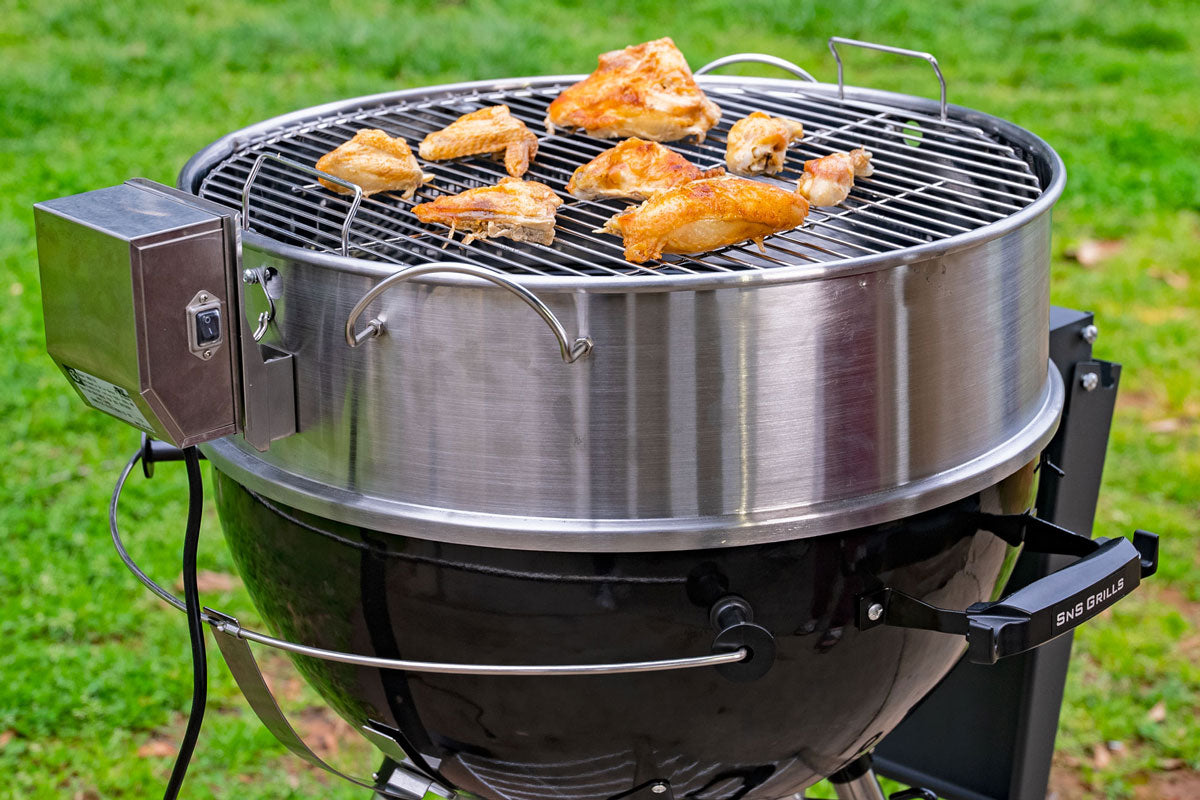Slow 'N Sear® Kettle Ring Rotisserie Kit | SnS Grills