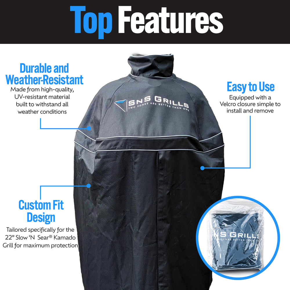 
                  
                    Slow 'N Sear® Kamado Grill Cover for Gen 2
                  
                