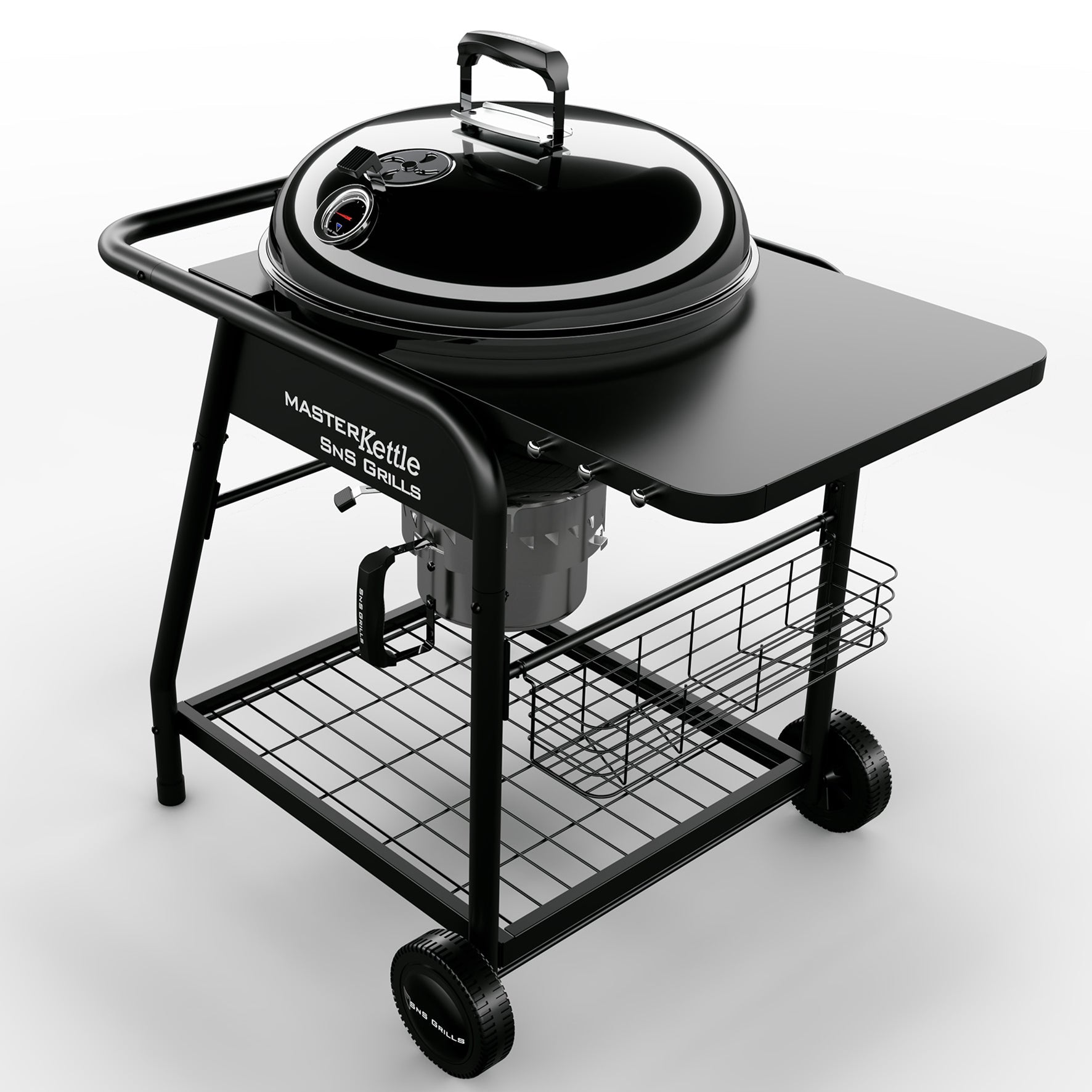 SnS Grills MasterKettle Charcoal Grill + Smoker