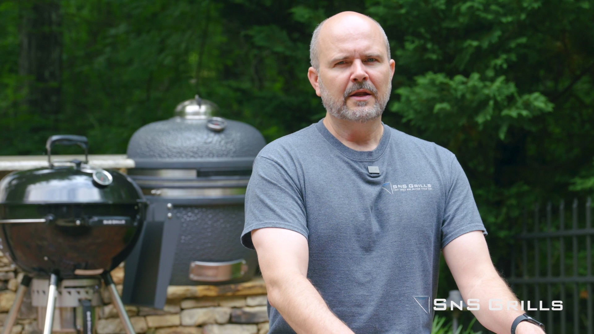 sns grills slow 'n sear video demo