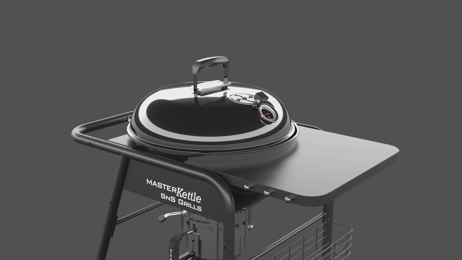 sns grills elevated cooking grate in masterkettle
