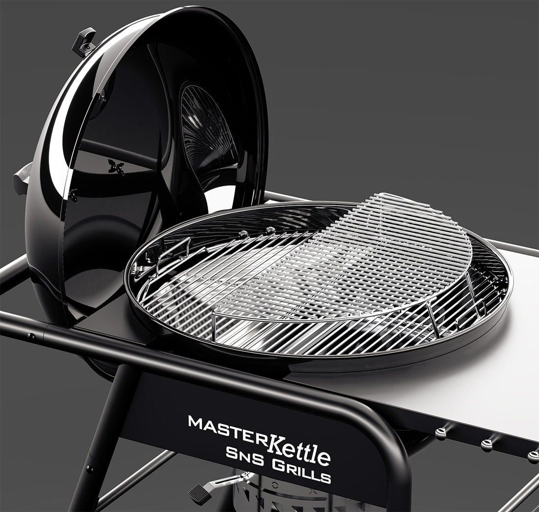 Elevated Grill Rack | Stainless Steel Cooking Grate | SnS Grills