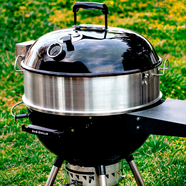 Slow 'N Sear® Kettle Ring Rotisserie Kit | SnS Grills Slow 'N Sear® Kettle Ring Rotisserie Kit | SnS Grills