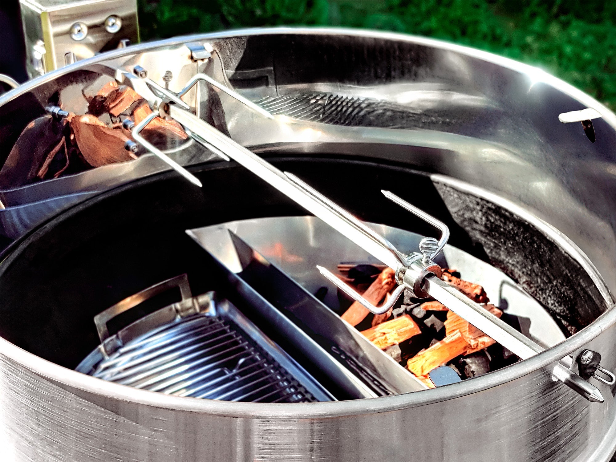 Slow 'N Sear® Kettle Ring Rotisserie Kit | SnS Grills