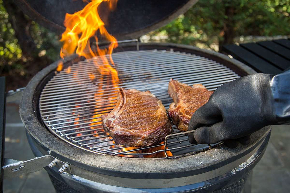 Simplify & Elevate Any Cook with the Two-Zone Cooking Grate with EasySpin™ from SnS Grills