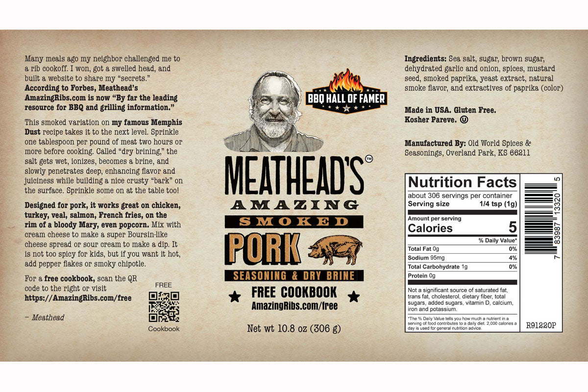 
                  
                    This bundle makes it easy for you to purchase all three of the "Meathead's Amazing" Seasonings & Dry Brines plus the "Meathead's Amazing" 'Good Enough to Drink' KC BBQ Sauce. | Amazing Ribs | SnS Grills
                  
                