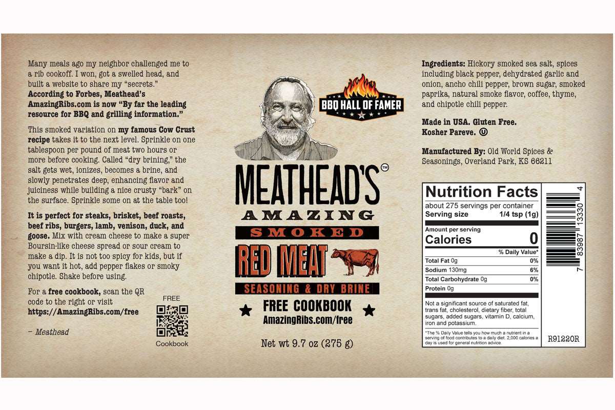 
                  
                    A variation of Meathead’s Cow Crust, this smokey rub takes steaks and other red meat to a whole other level of flavor. | Amazing Ribs | SnS Grills
                  
                