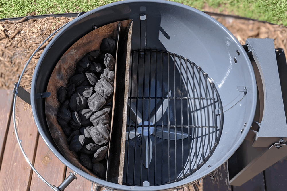 The Slow 'N Sear® Original Kettle Grill gives you all the performance you’d expect from a kettle style charcoal grill and is customized to work with our Slow ‘N Sear® accessory for unrivaled searing power, low ‘n slow smoking, and true two-zone cooking capability.