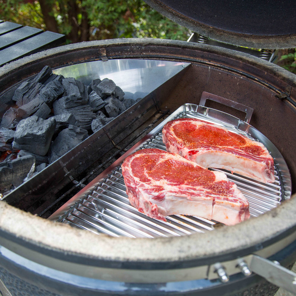 
                  
                    The Drip 'N Griddle Pan is a Kettle Grill Accessory that does Double Duty from SnS Grills
                  
                