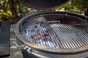 Simplify & Elevate Any Cook with the Two-Zone Cooking Grate with EasySpin™ from SnS Grills